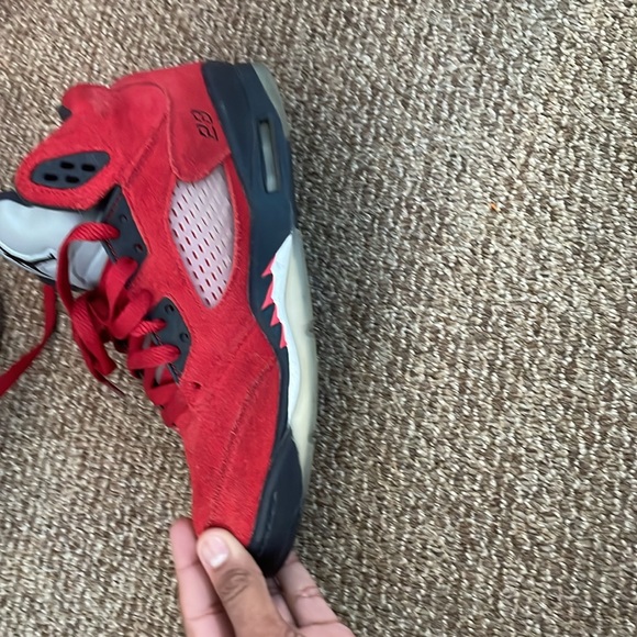 Air Jordan 5 retro raging bulls no box! - Picture 2 of 4